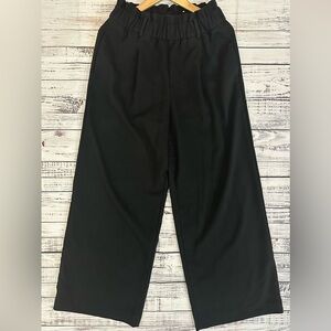 Ann Taylor Black Wide Leg Pants‎ Sz. S